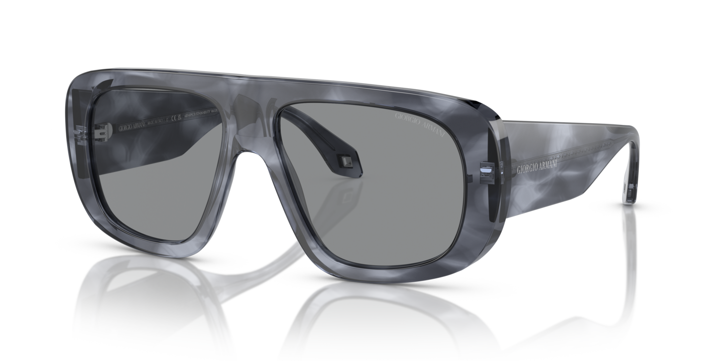 Giorgio Armani AR8183 Striped Blue