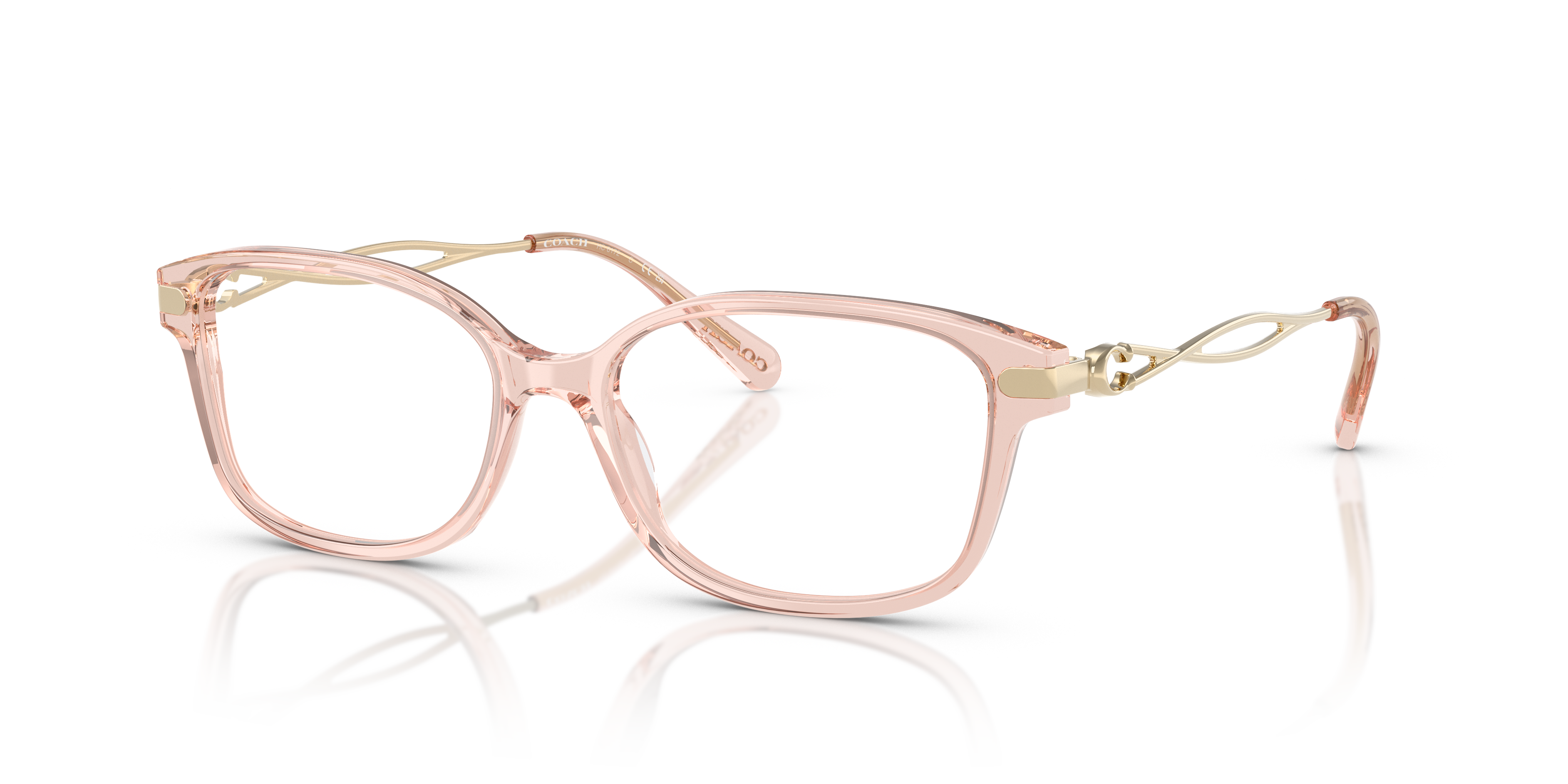 Coach Unisex Hc6172 Vieux Rose Transparent Size $162