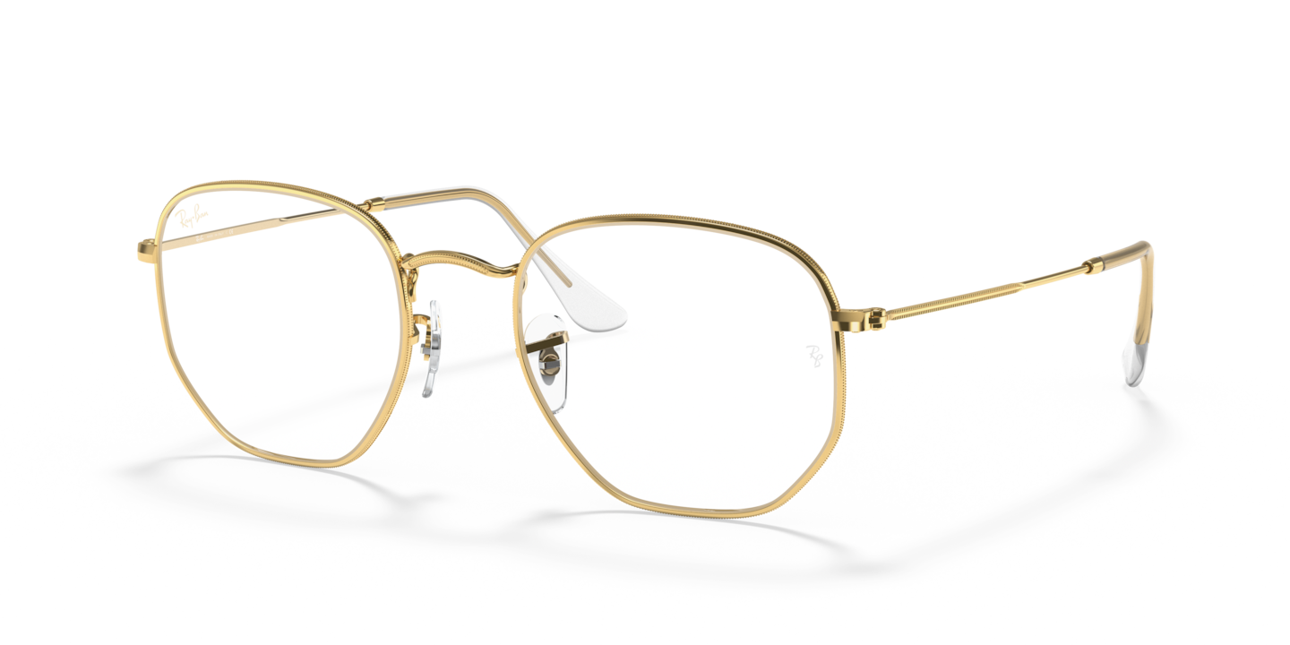 Sunglasses Ray-Ban RB3548 Hexagonal Blue-Violet Light Clear | Free