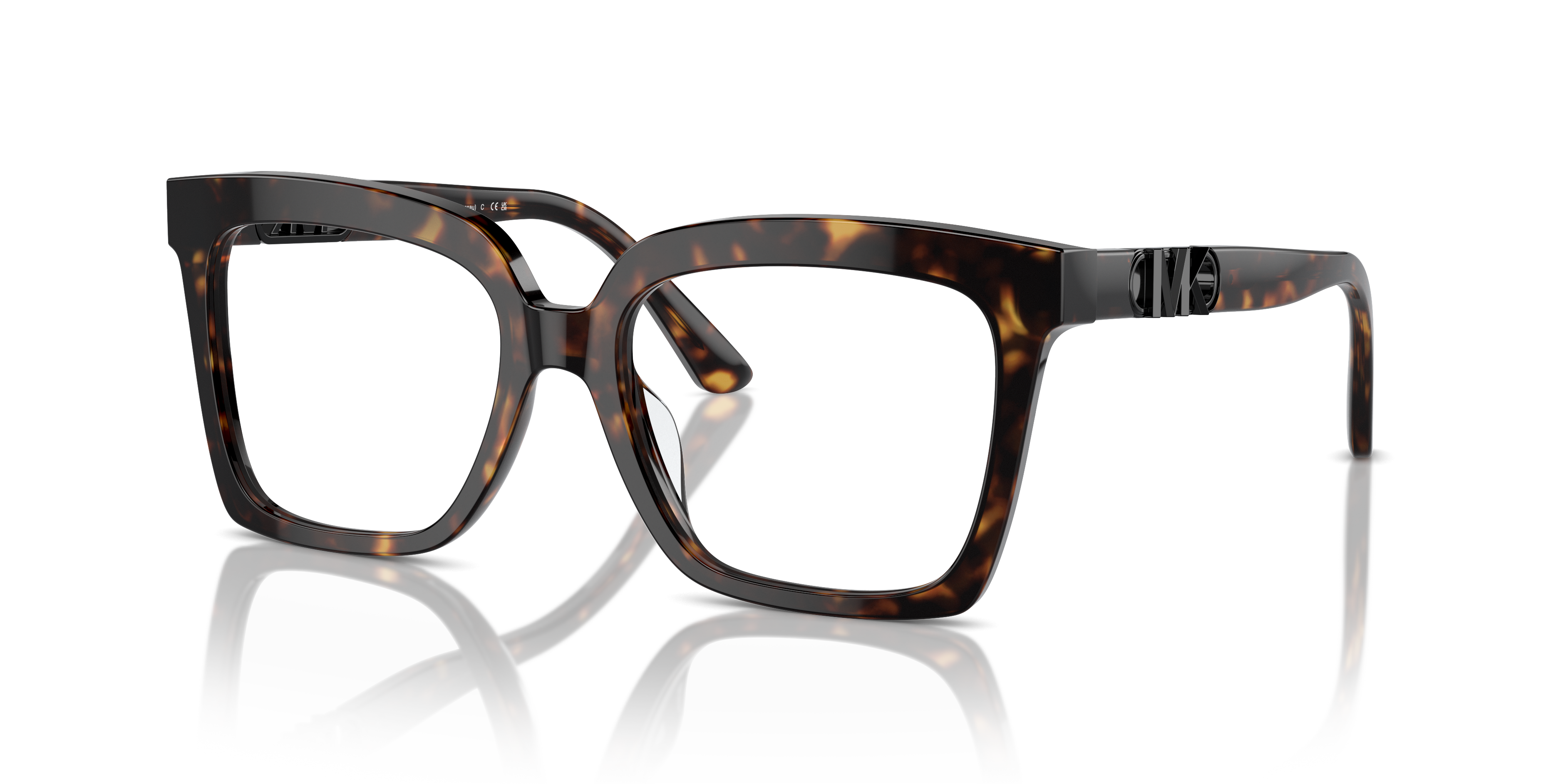 Michael Kors Unisex Mk4119u caille De Tortue Fonce Size Small 186$