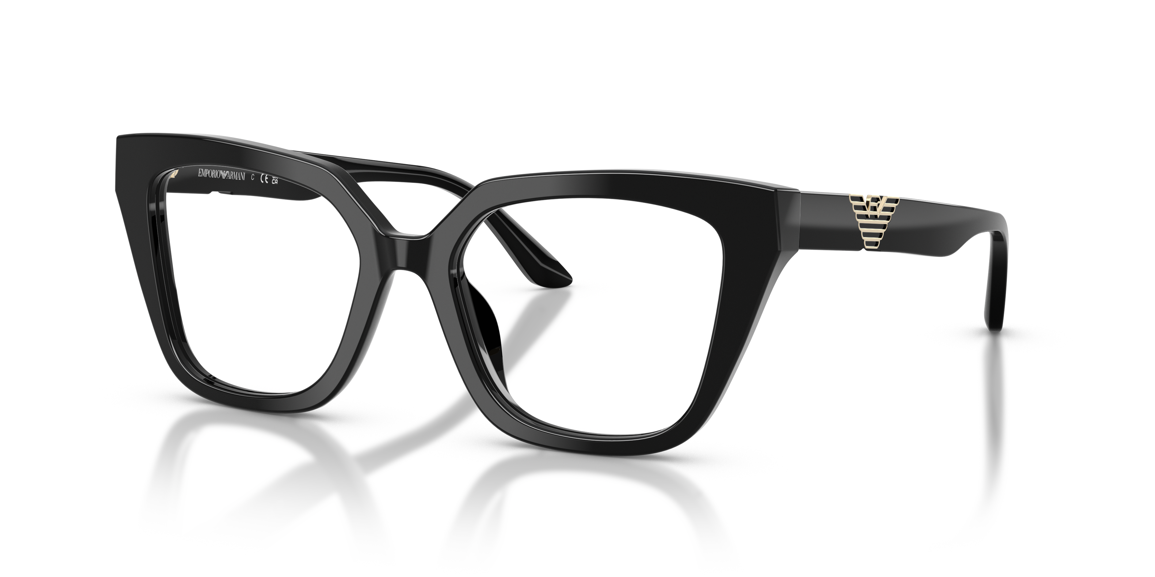 Emporio Armani Unisex Ea3267u Shiny Black Size 224$