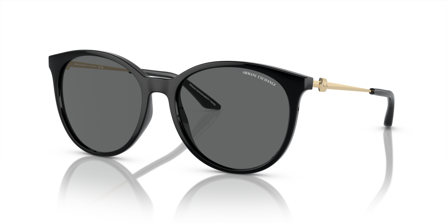Armani Exchange AX4140SF Shiny Black