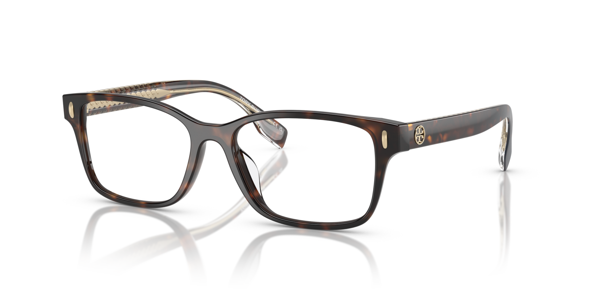 Tory Burch Unisex Ty2151u caille De Tortue Fonce Size 228$