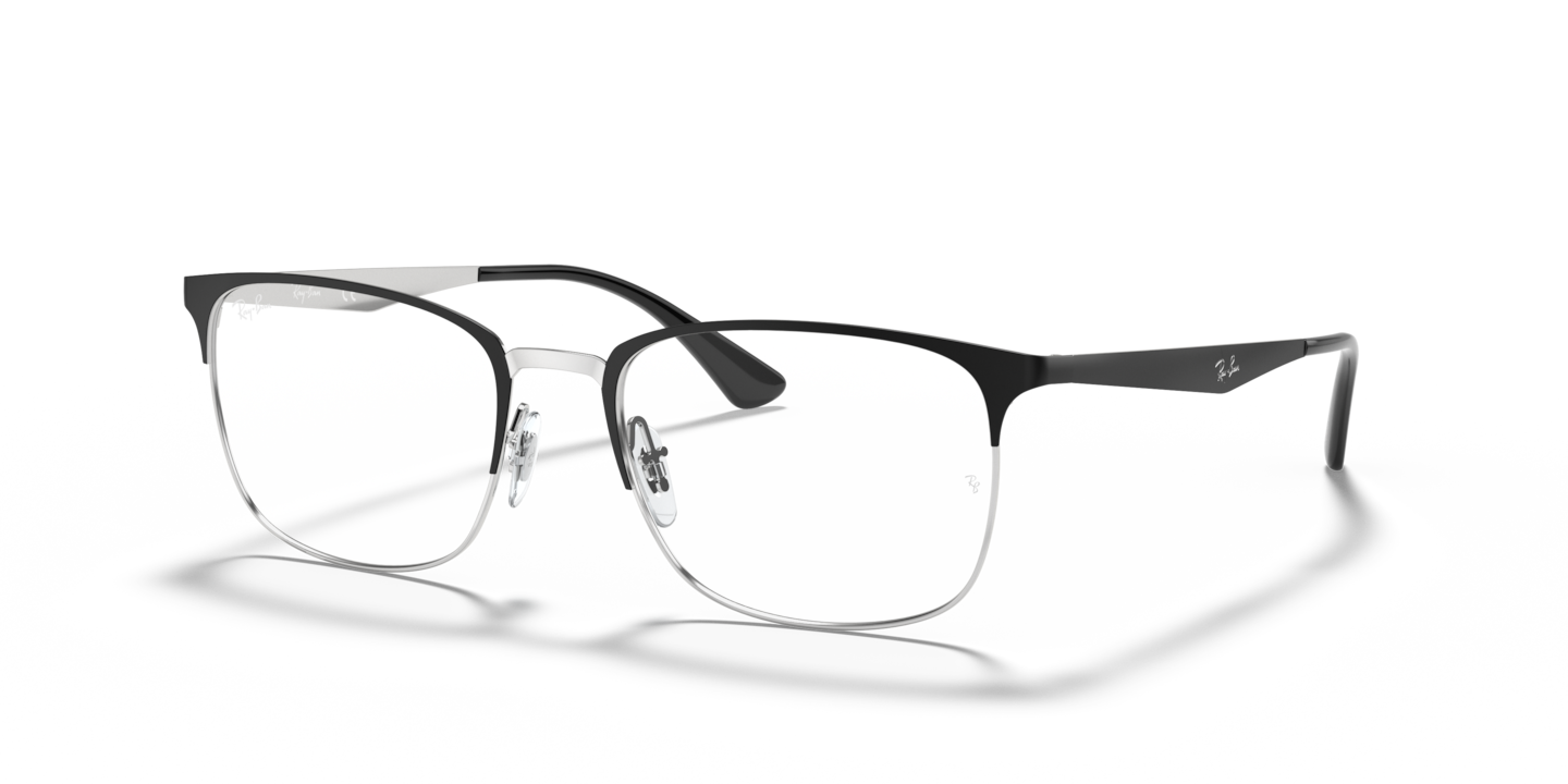 Ray-Ban RB6421 Optics Black On Silver