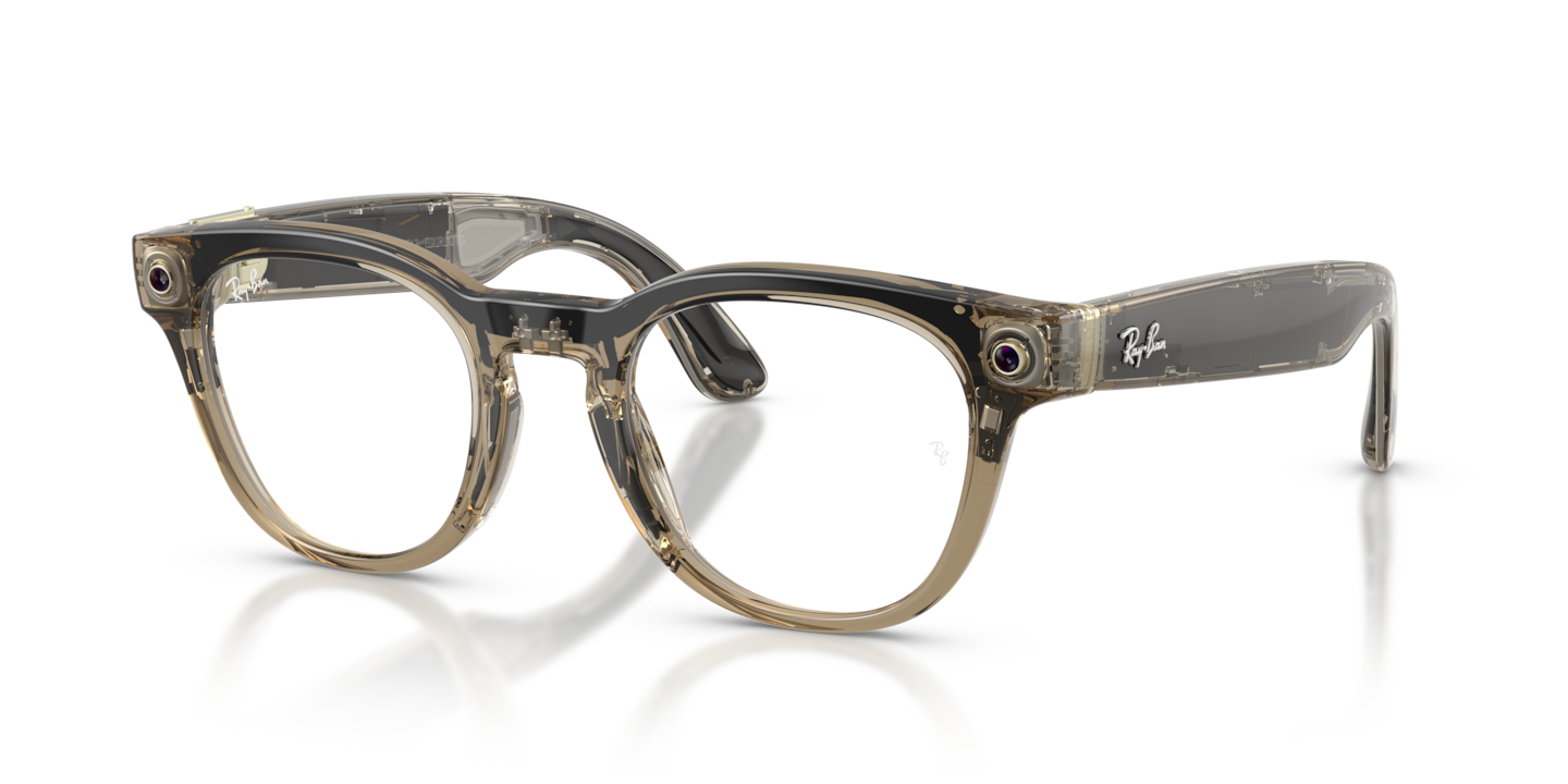 Ray-Ban Ray-Ban Meta Scriber Optics Transparent Stone Beige