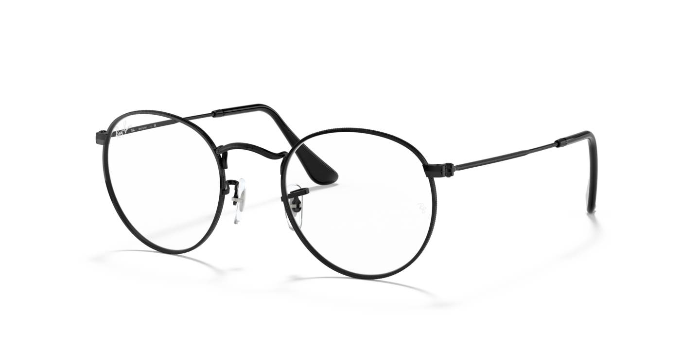 Ray-Ban RB3447V Round Metal Optics Black
