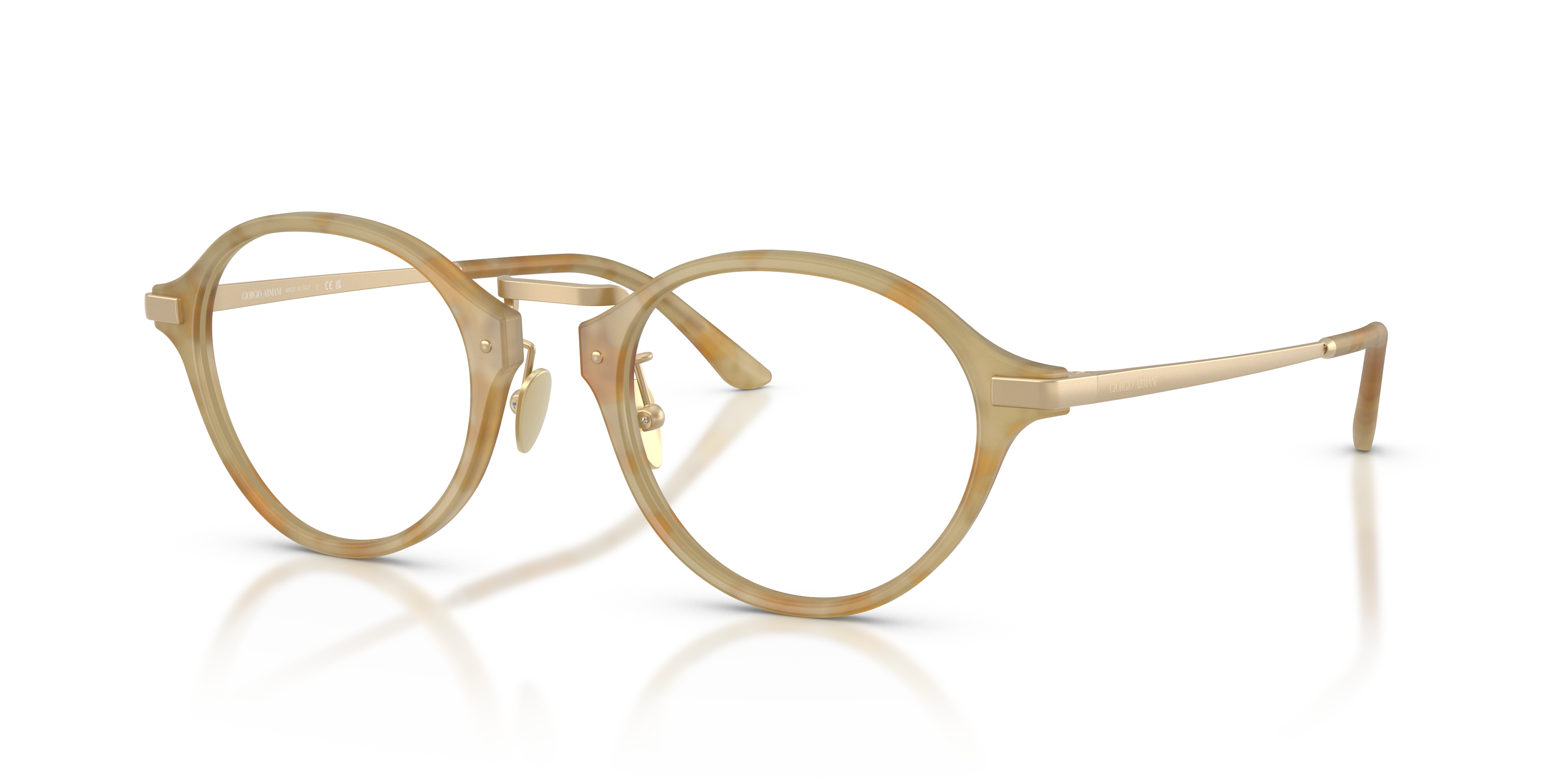 Giorgio Armani Unisex Ar7287 Havana Beige Size 468$