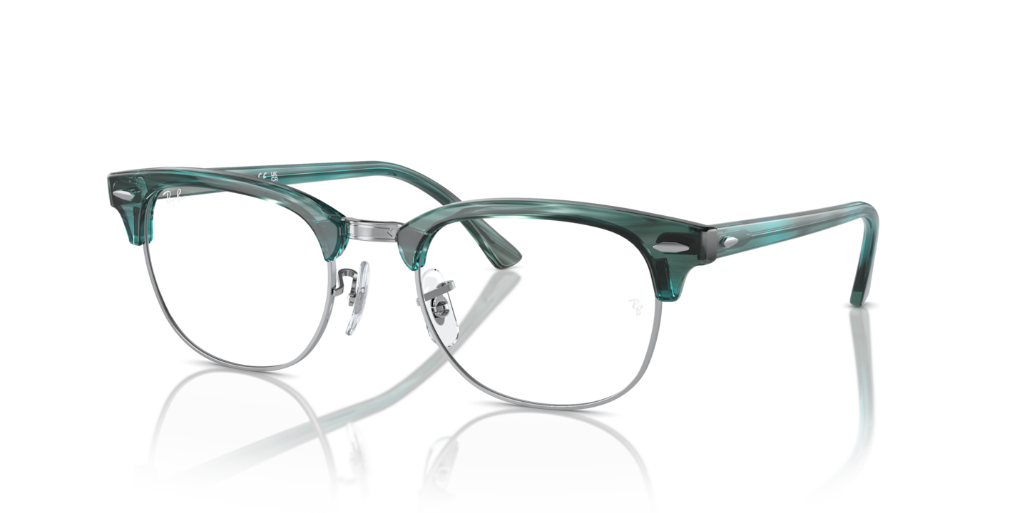 Ray-Ban RB5154 Clubmaster Optics Striped Green