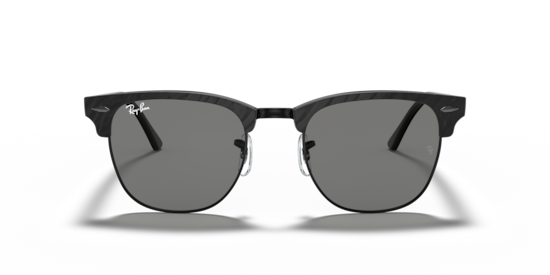 RB3016 Clubmaster Marble Ray-Ban Black