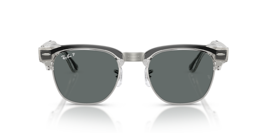Ray-Ban Meta Audio Clubmaster Ray-Ban Transparent Iron Grey