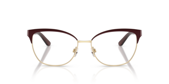 RL5099 Ralph Lauren Shiny Dark Red On Pale Gold