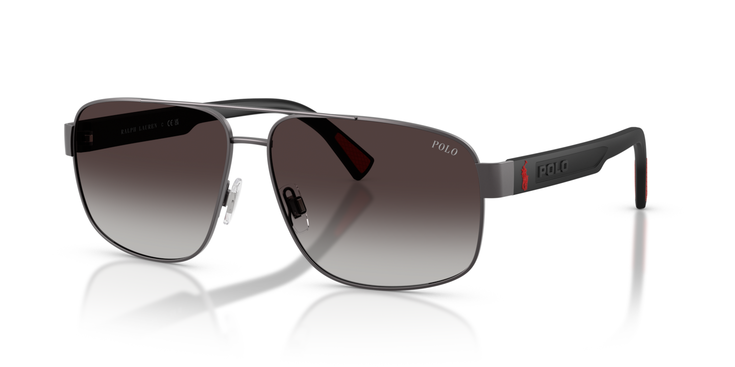 Polo Ralph Lauren PH3165 Semishiny Dark Gunmetal