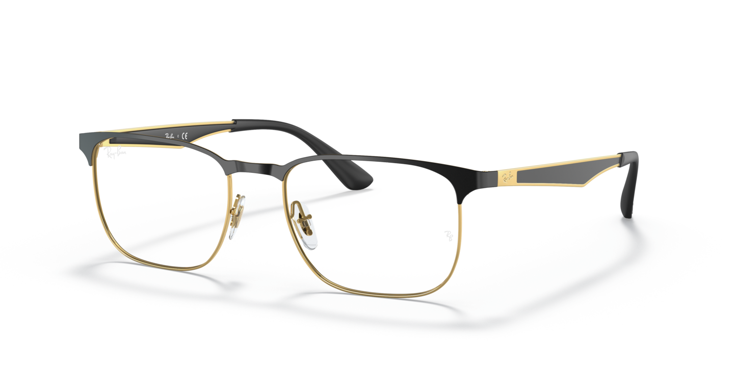 Ray-Ban RB6363 Optics Black On Gold