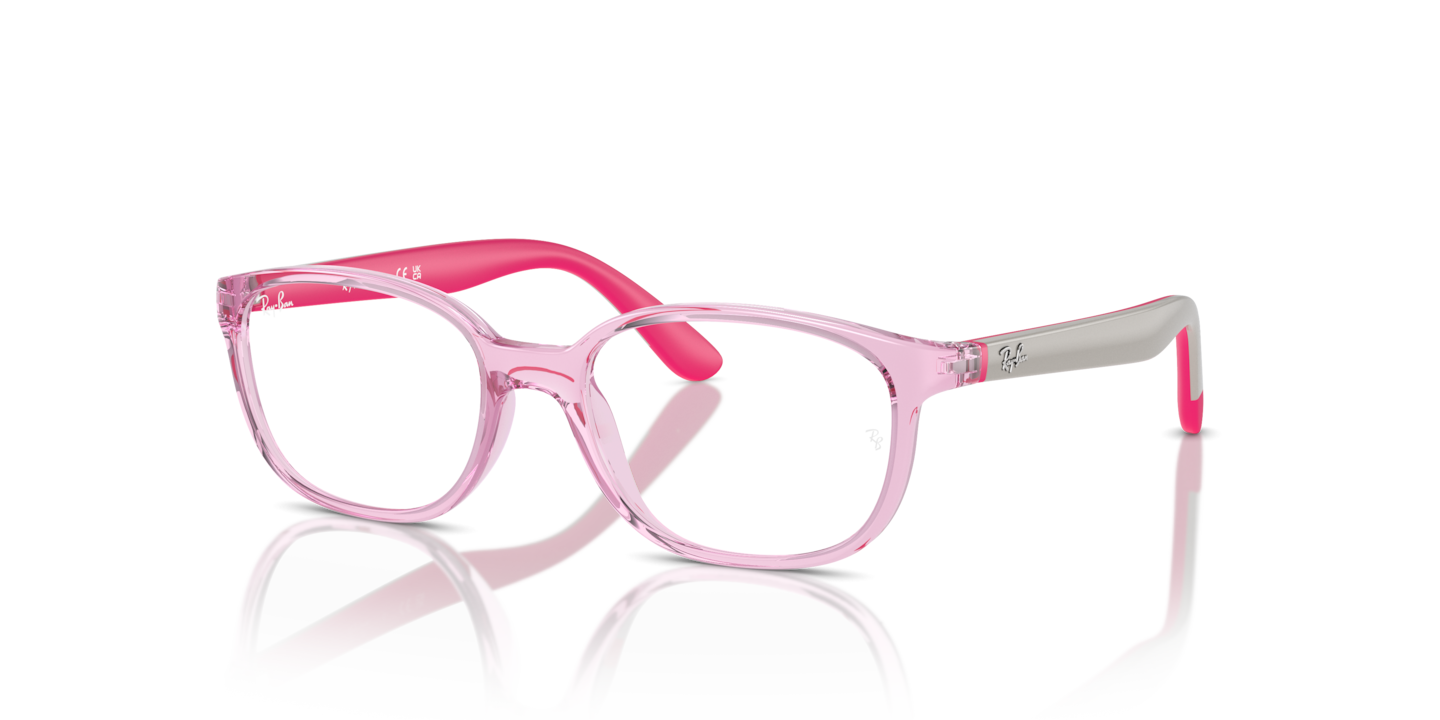 Ray-Ban RB1632 Optics Kids Bio-Based Transparent Pink