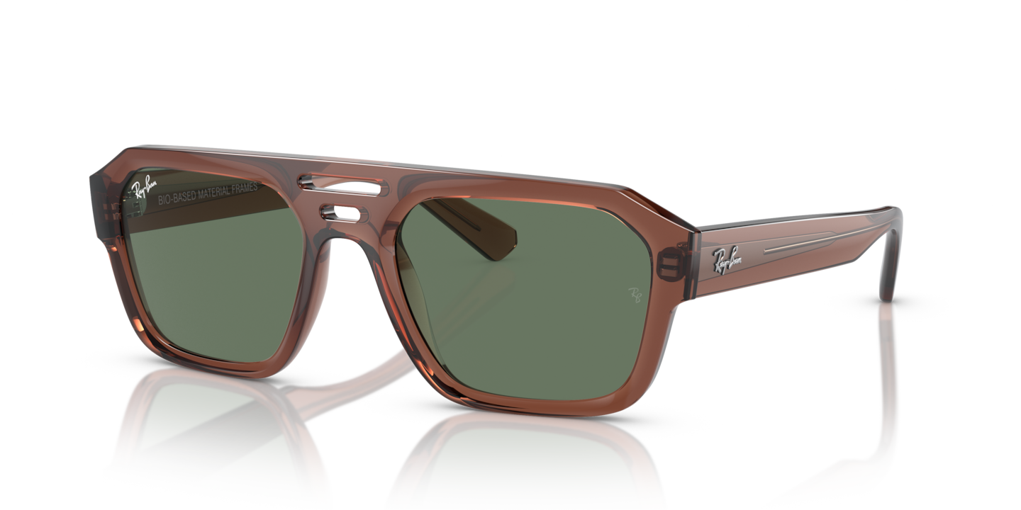 Ray-Ban RB4397 Corrigan Bio-Based Transparent Brown