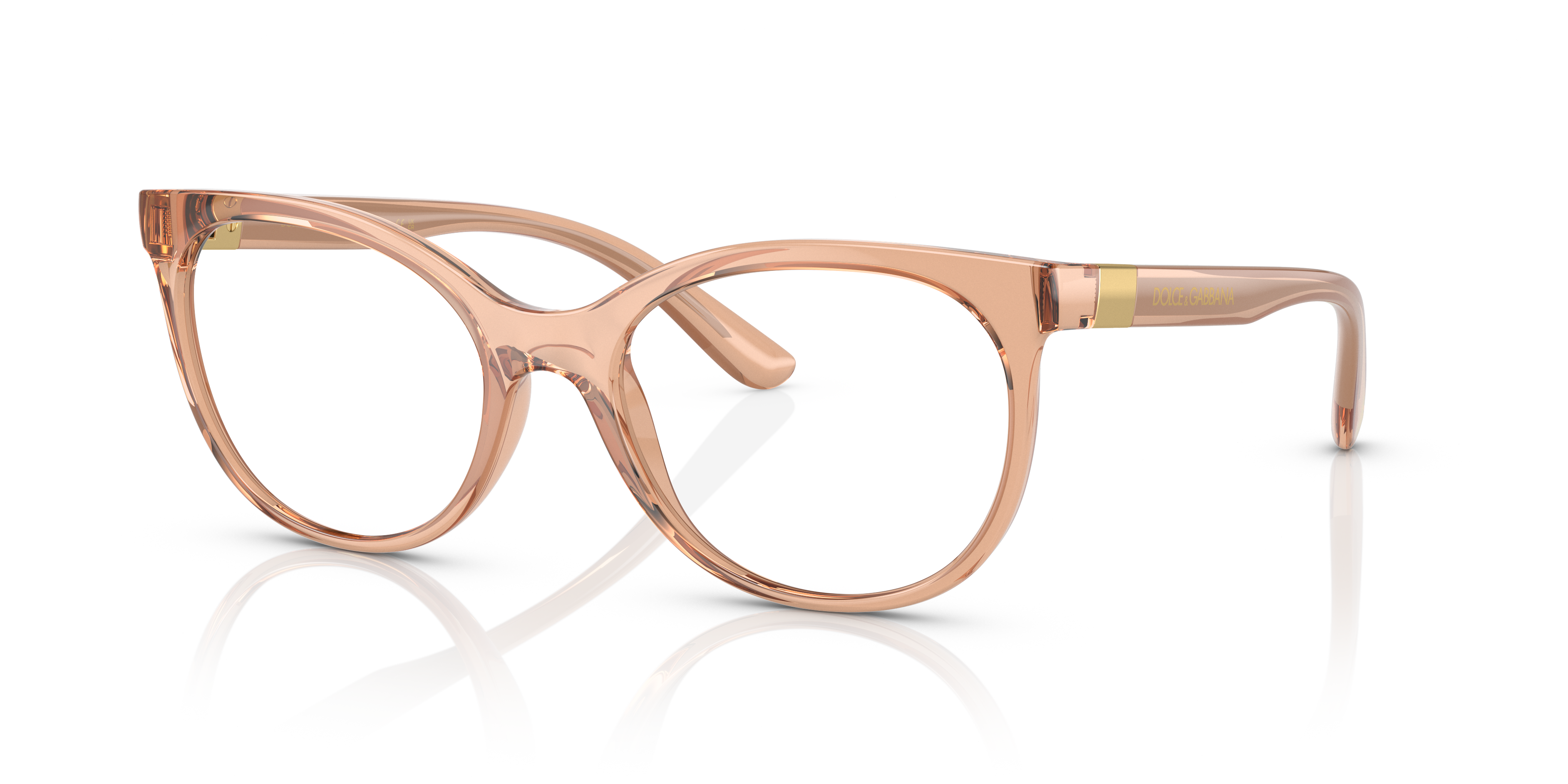 Dolce Gabbana Unisex Dg5084 Transparent Beige Size 131$