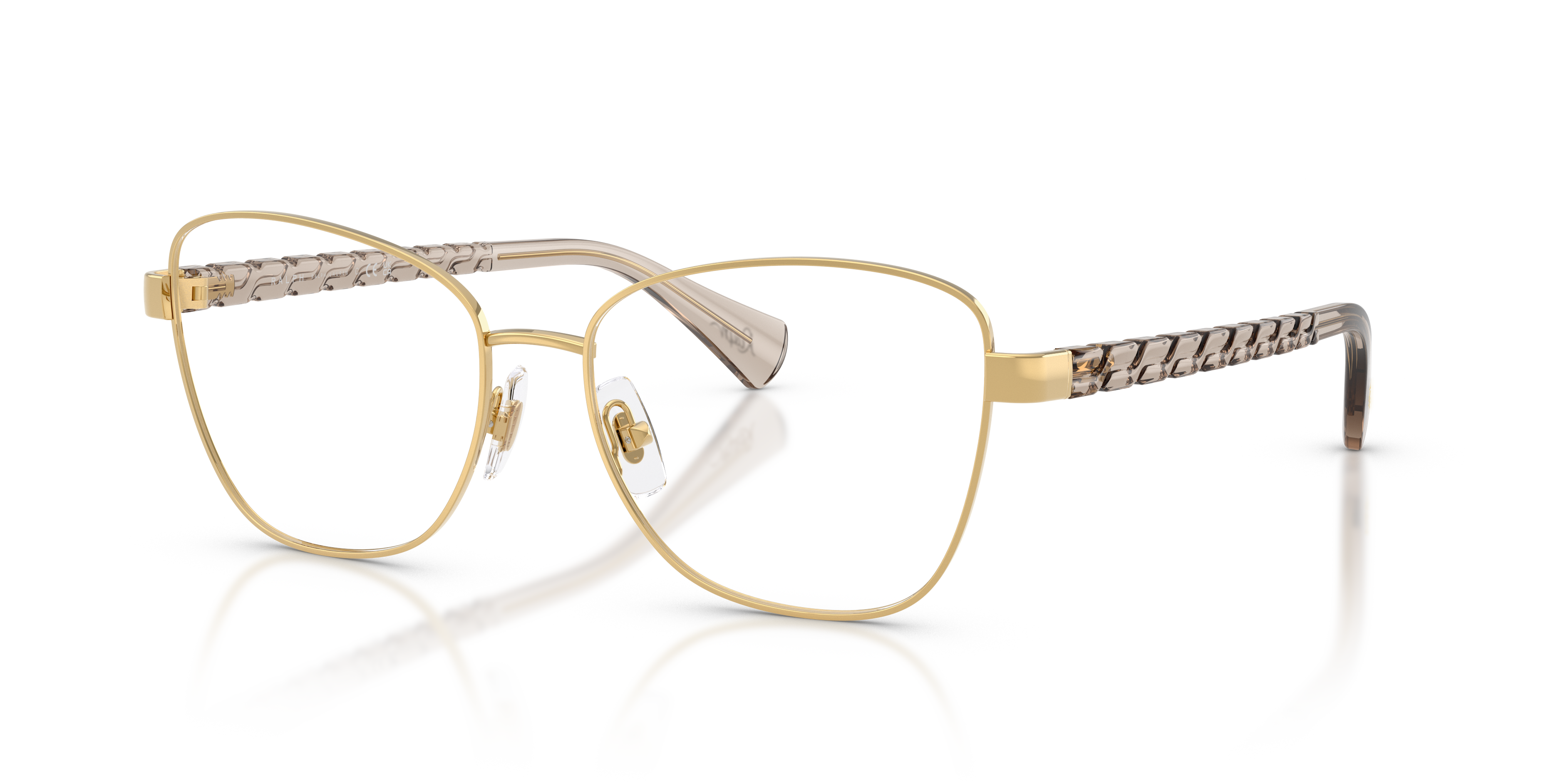Ralph by Ralph Lauren Unisex Ra6064 Shiny Gold Size 184$
