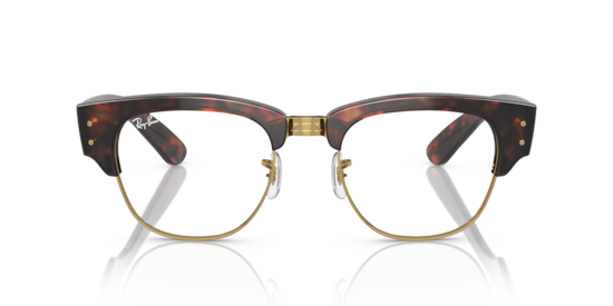 RB0316V Mega Clubmaster Optics Ray-Ban Tortoise On Gold