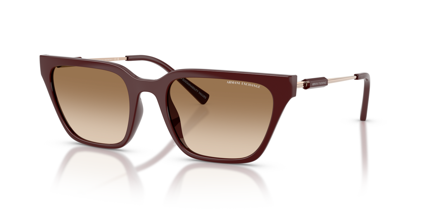 Armani Exchange AX4158S Shiny Bordeaux