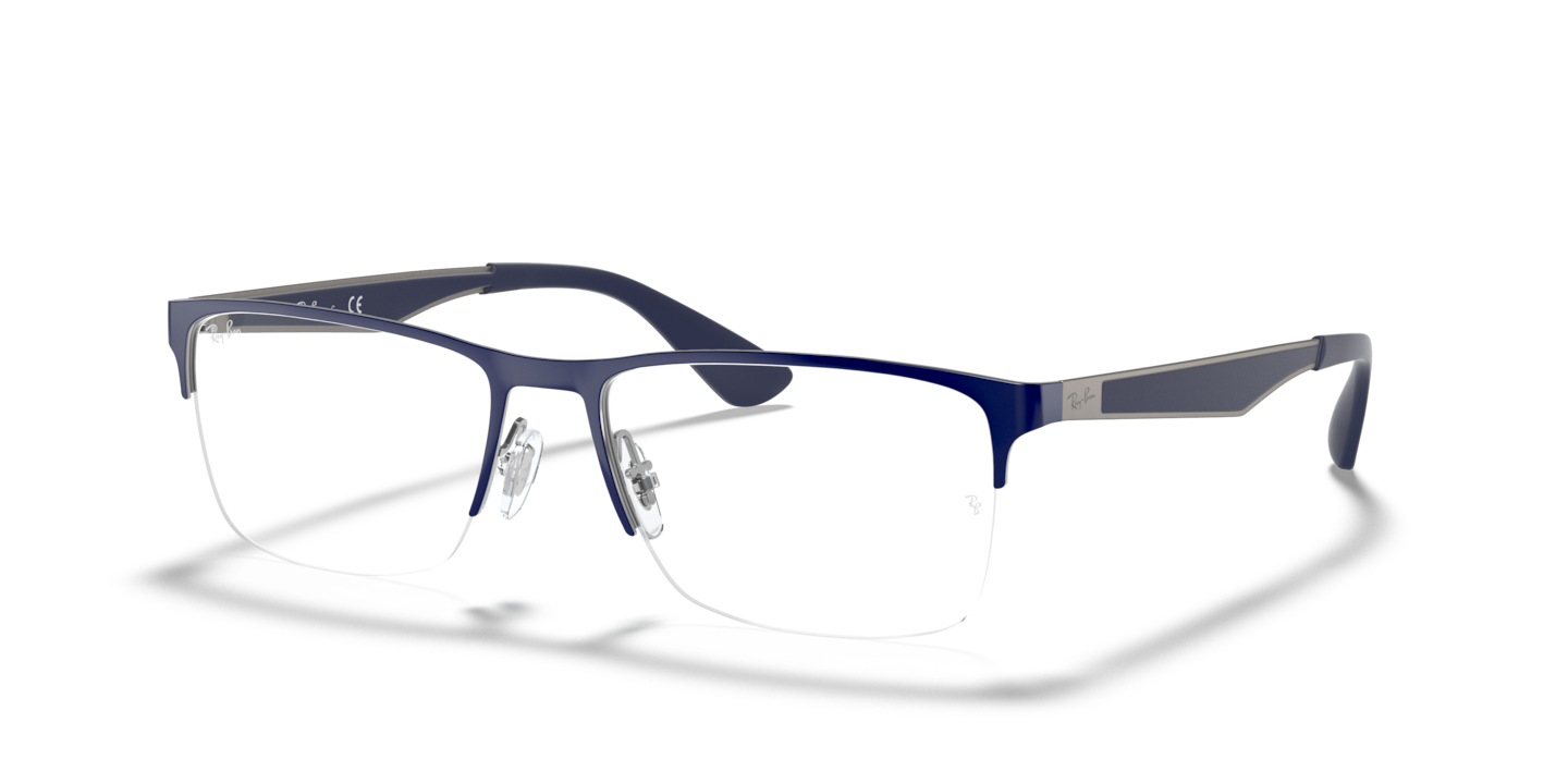 Ray-Ban RB6335 Optics Blue On Gunmetal