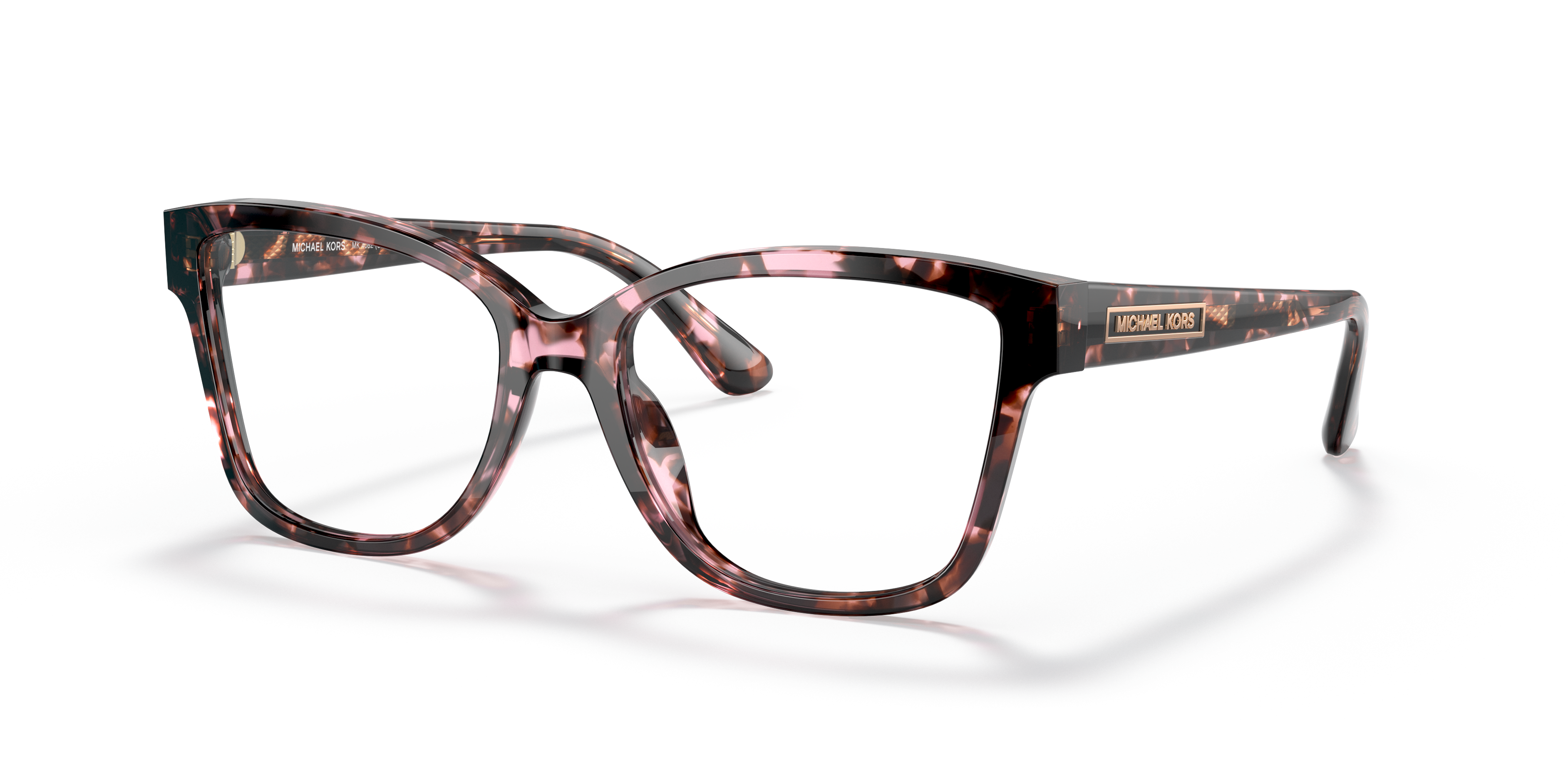 Michael Kors Unisex Mk4082 caille De Tortue Rose Size Small 93$
