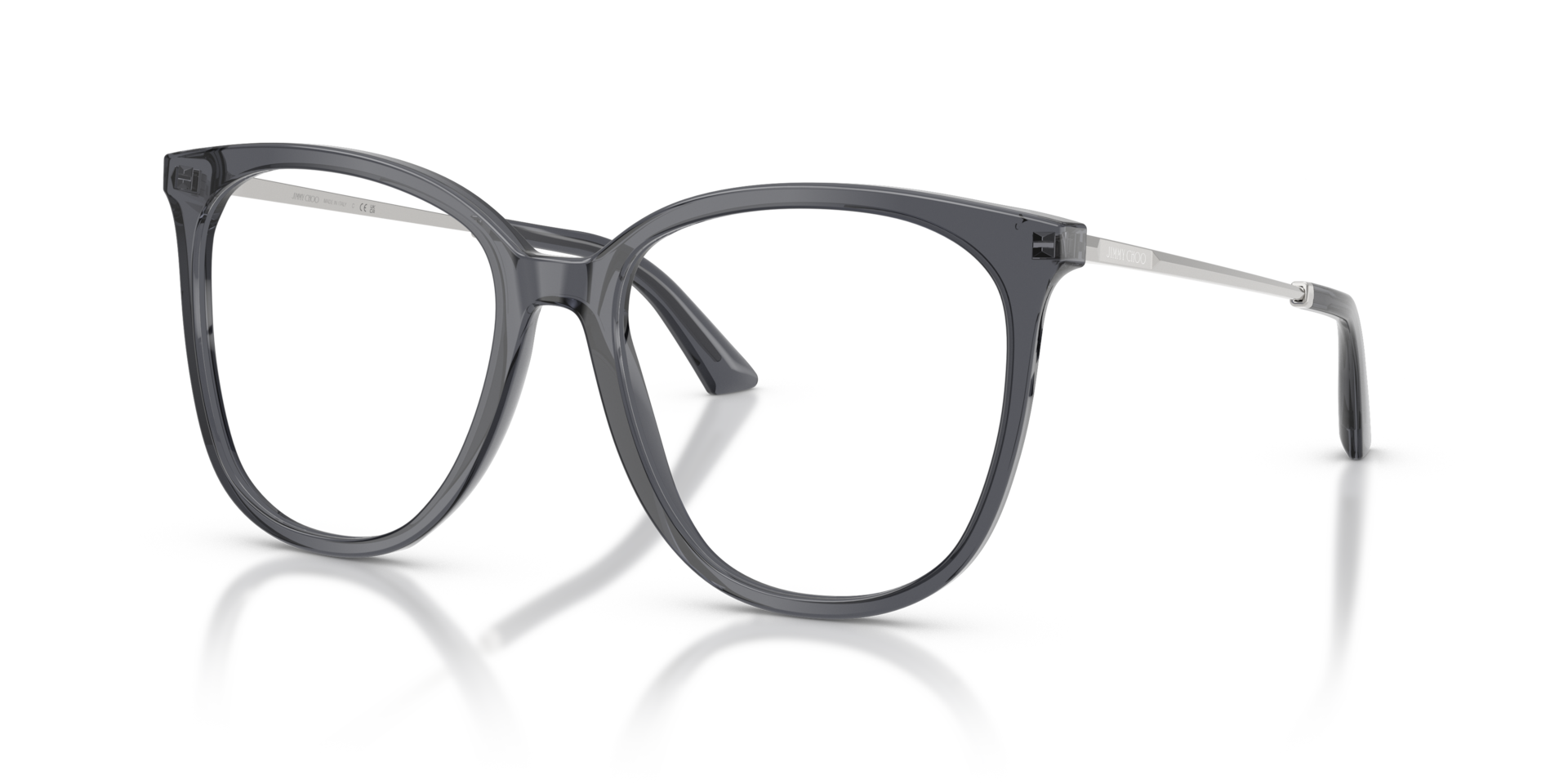 Jimmy Choo Unisex Jc3060 Transparent Gris Size 365$