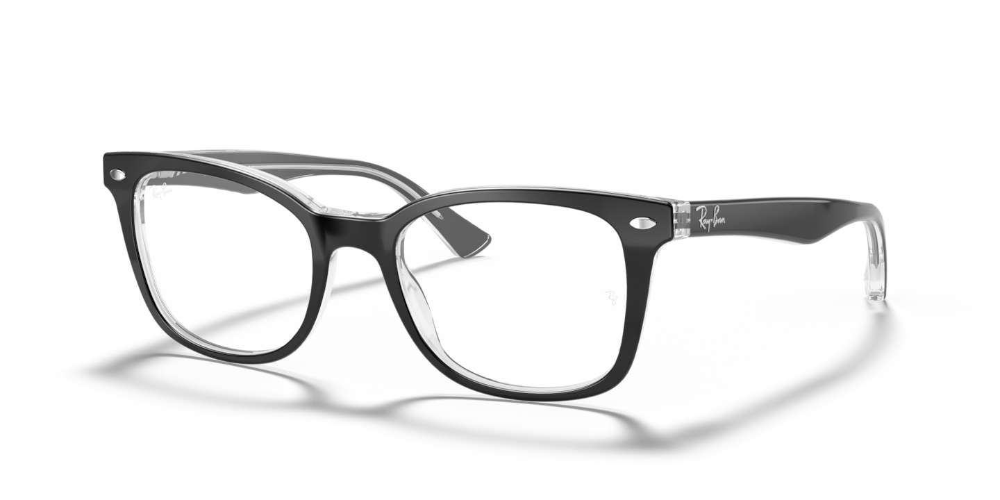 Ray-Ban RB5285 Optics Black On Transparent