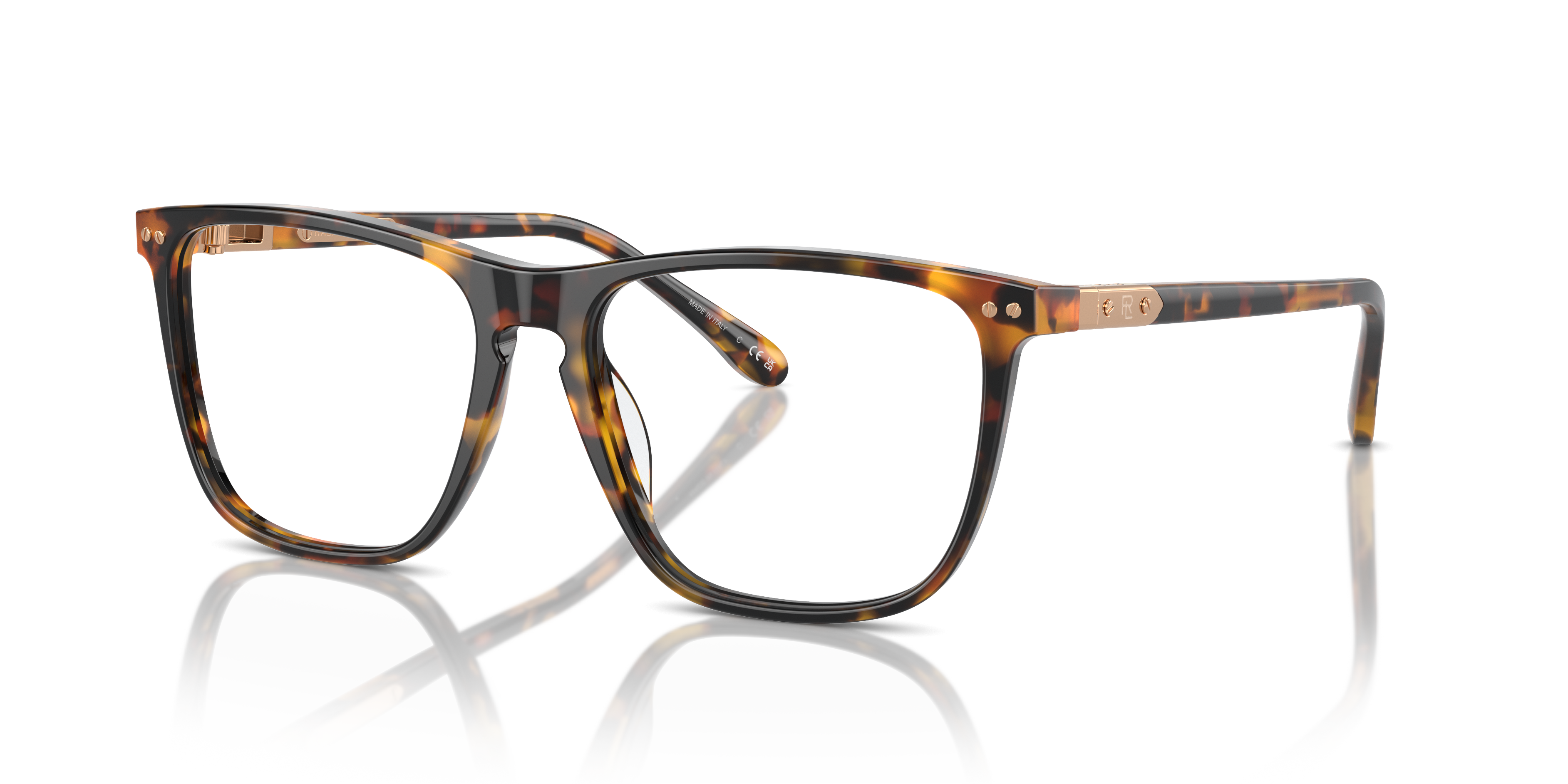 Ralph Lauren Unisex Rl6242u Havana Vieilli Size Large 329$