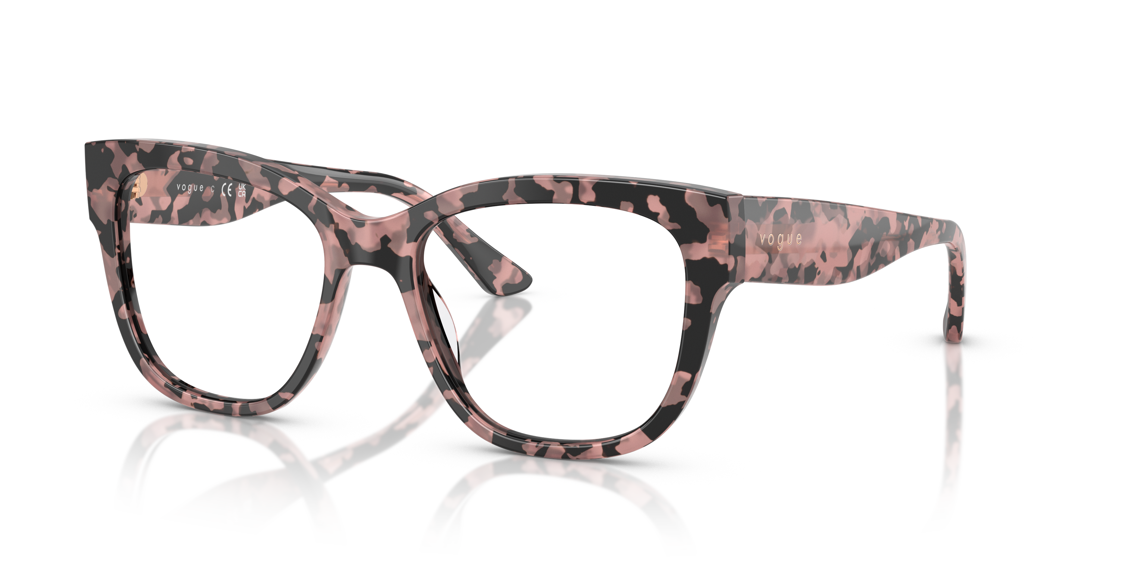 Vogue Eyewear Unisex Vo5605 caille De Tortue Rose Size 99$