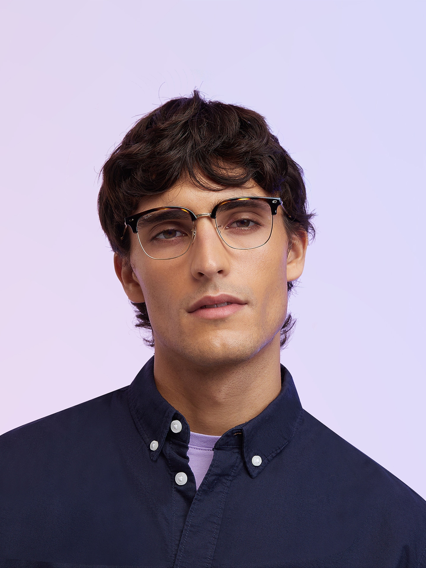 Eyeglasses Ray-Ban RB7216 New Clubmaster Optics | Free Shipping