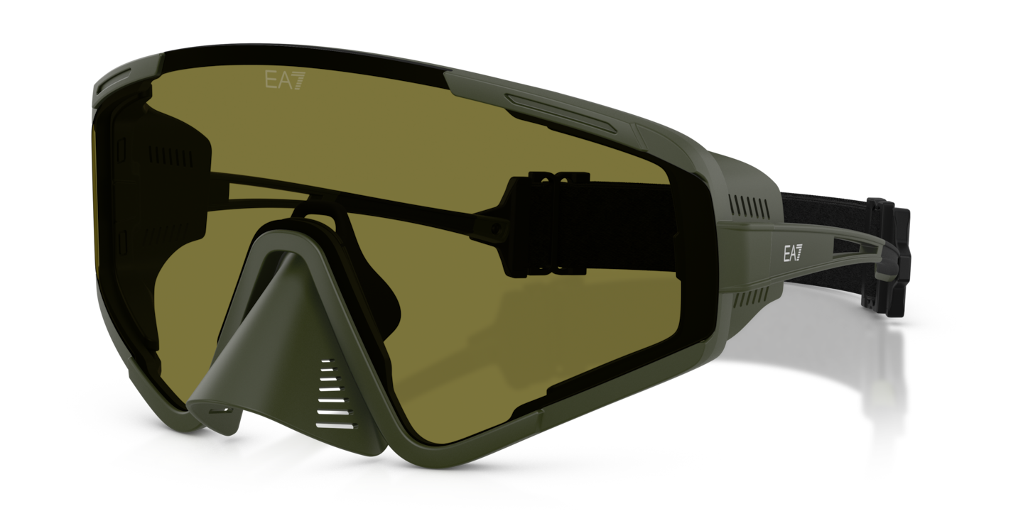 EA7 Q74009 Matte Militaty Green
