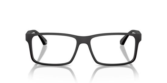 EA3038 Emporio Armani Rubber Black