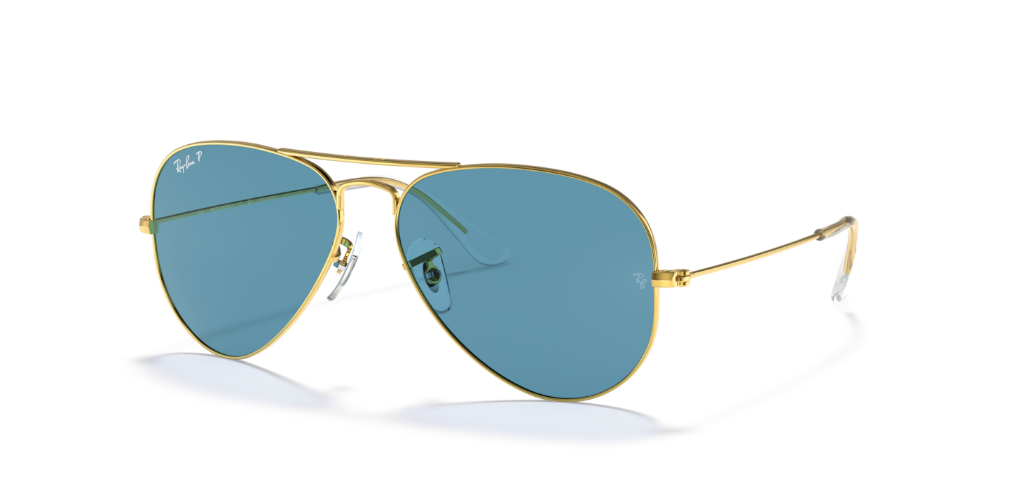 Ray-Ban RB3025 Aviator Classic Polarized+ Lenses Gold