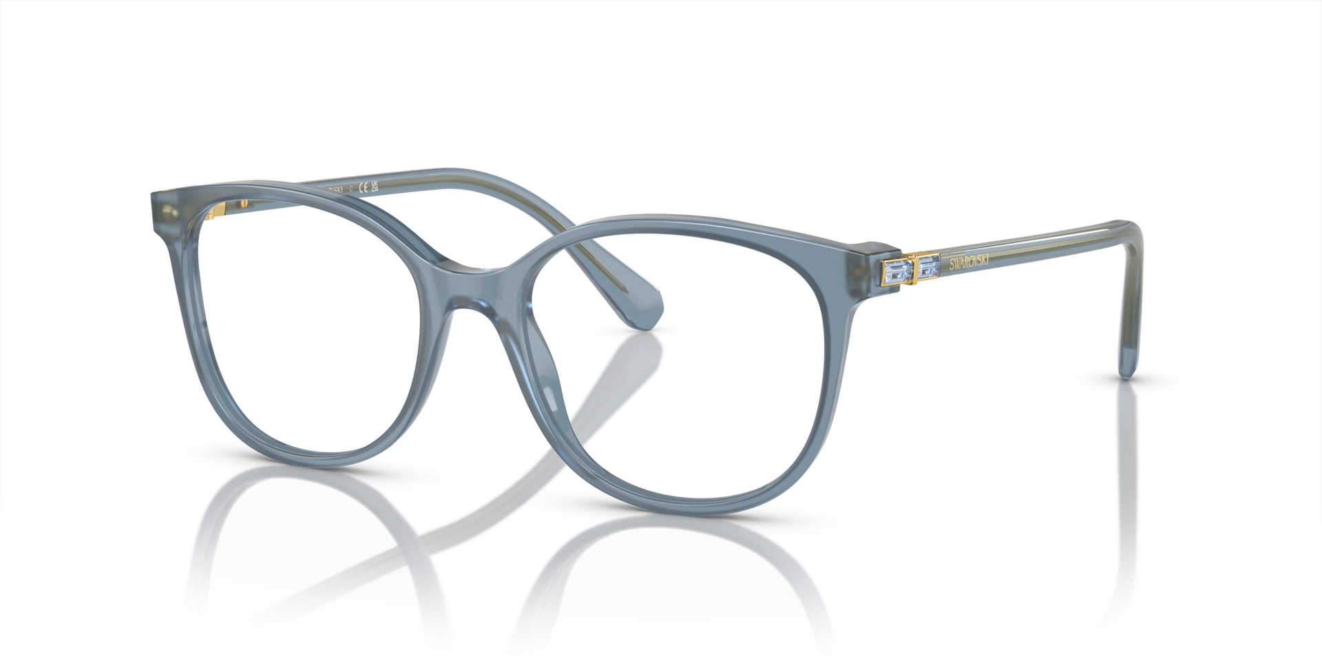 Swarovski Unisex Sk2002 Opaline Blue Size Standard 180$