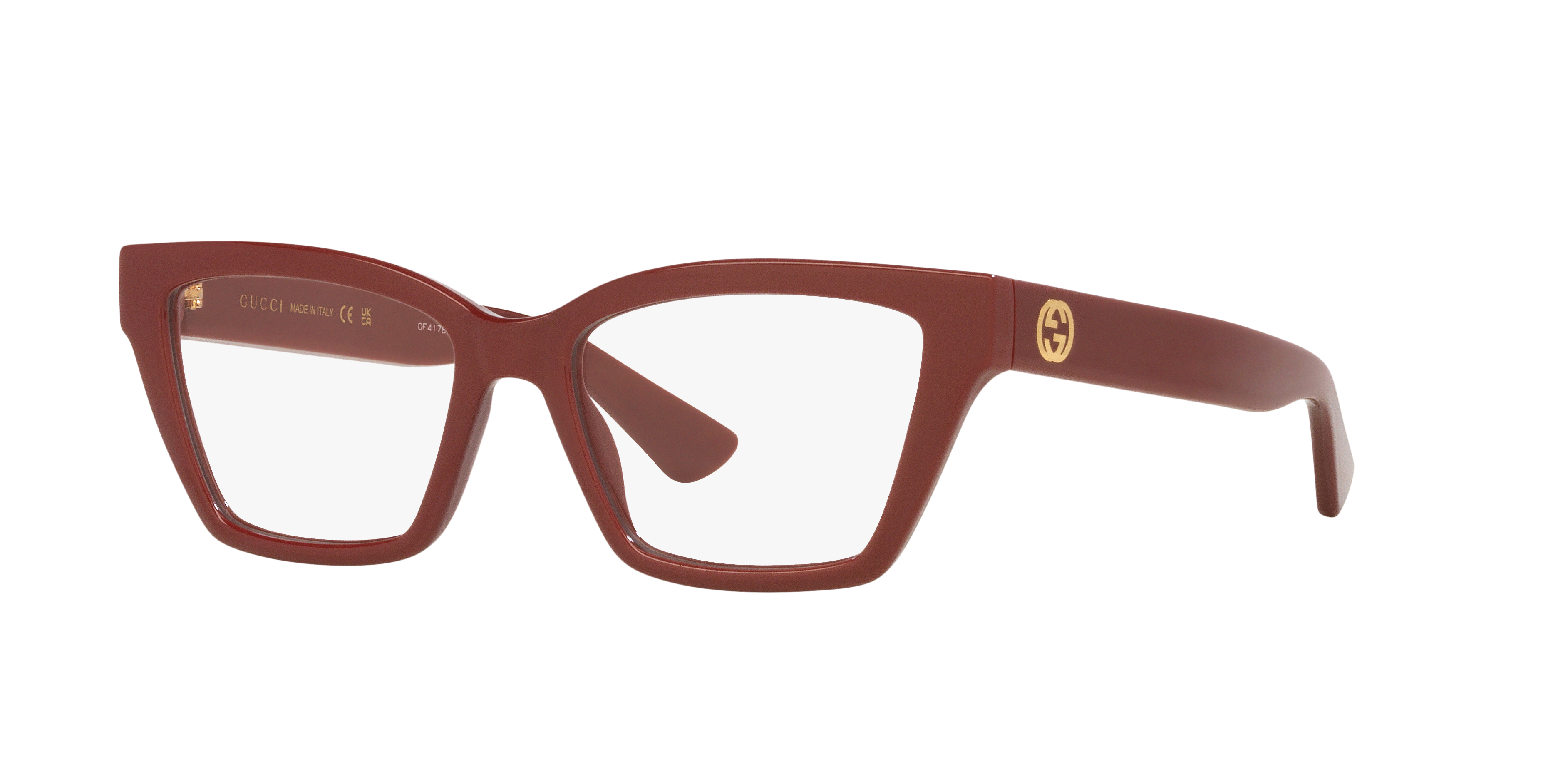 Gucci Unisex Gc002333 Burgundy Size 305$