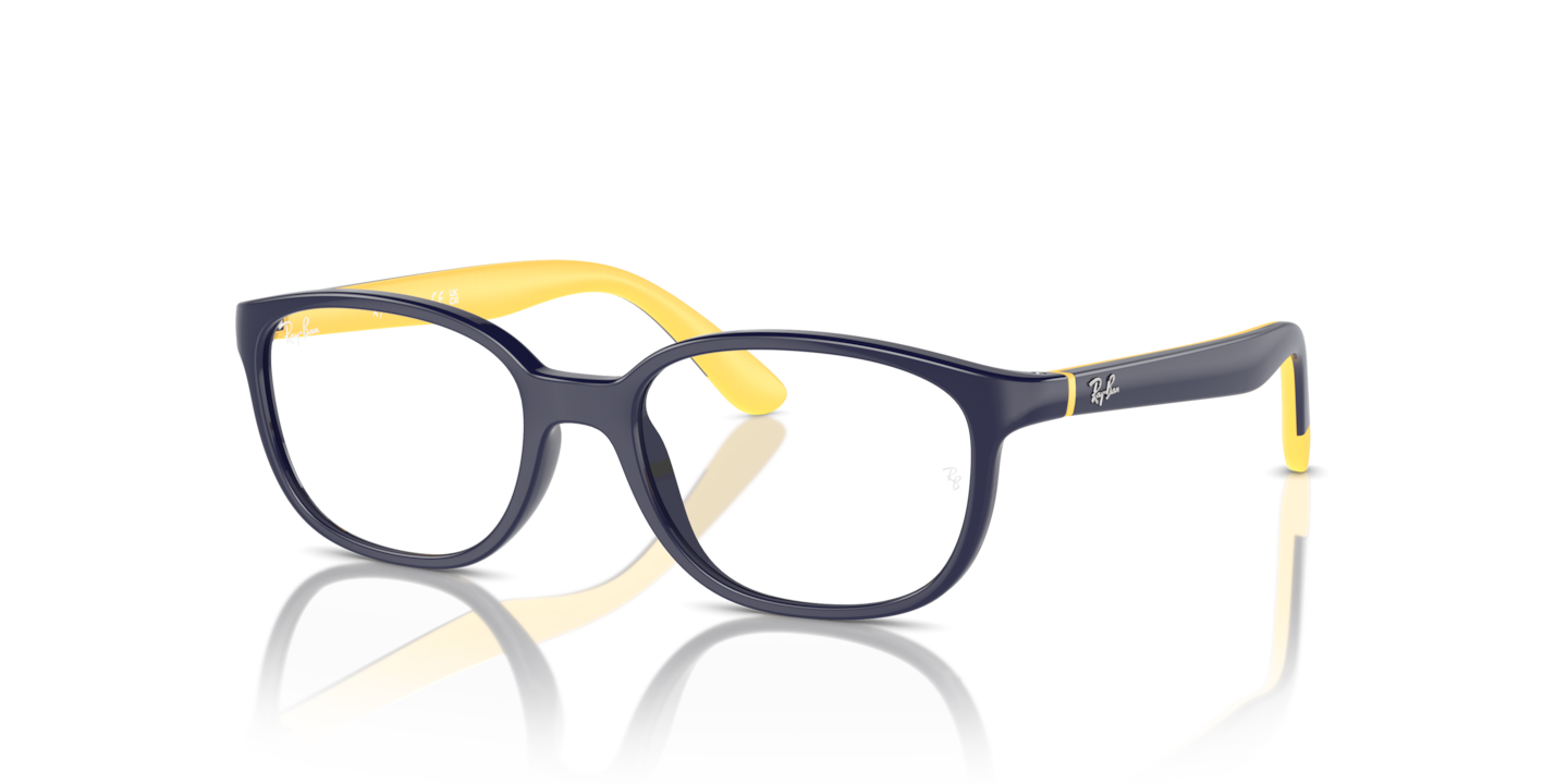 Ray-Ban RB1632 Optics Kids Bio-Based Dark Blue On Yellow
