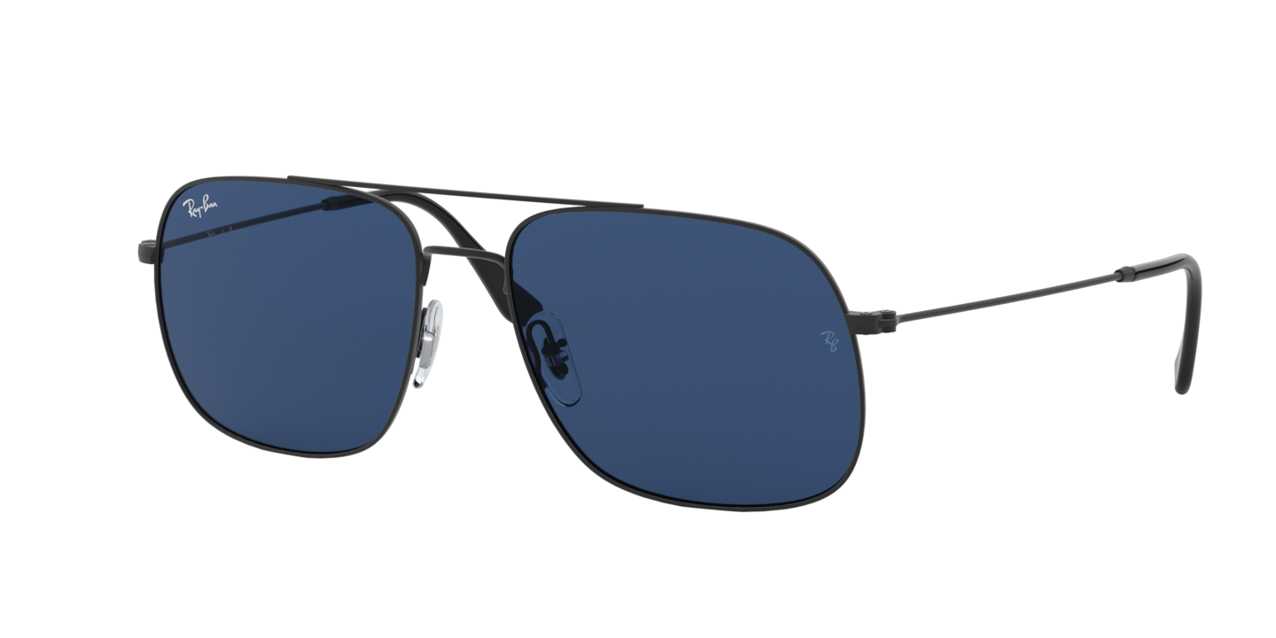 Ray-Ban RB3595 Andrea Rubber Black