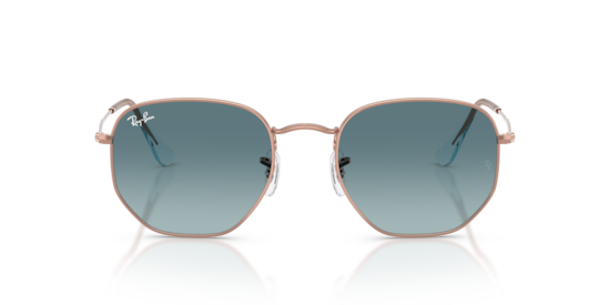 RB3548N Hexagonal Flat Lenses Ray-Ban Copper