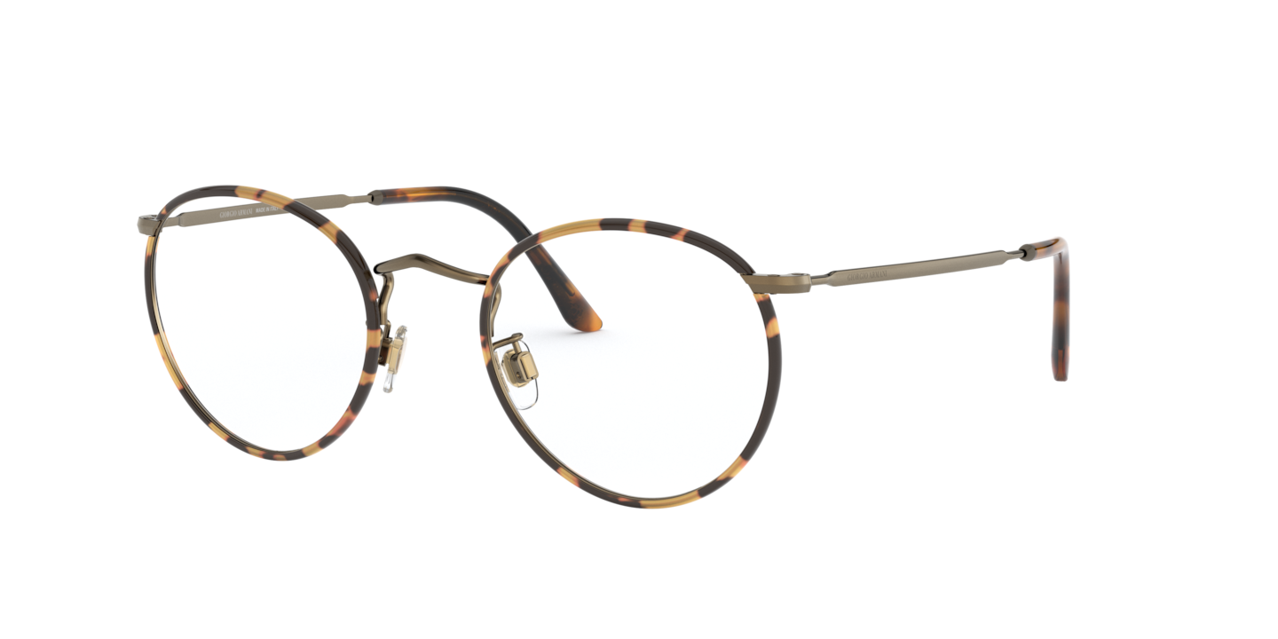 Giorgio Armani AR 112MJ Yellow Havana/Brushed Gold