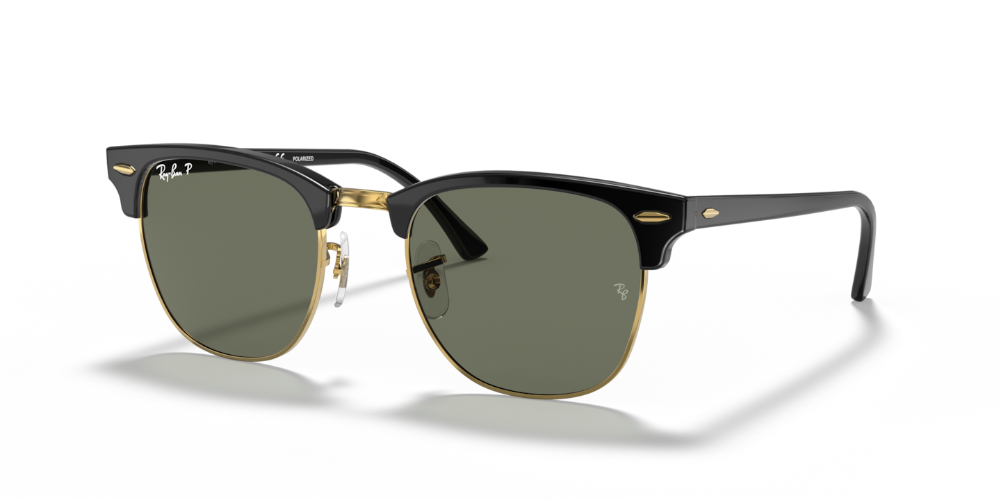 Ray-Ban RB3016 Clubmaster Classic Black & Gold