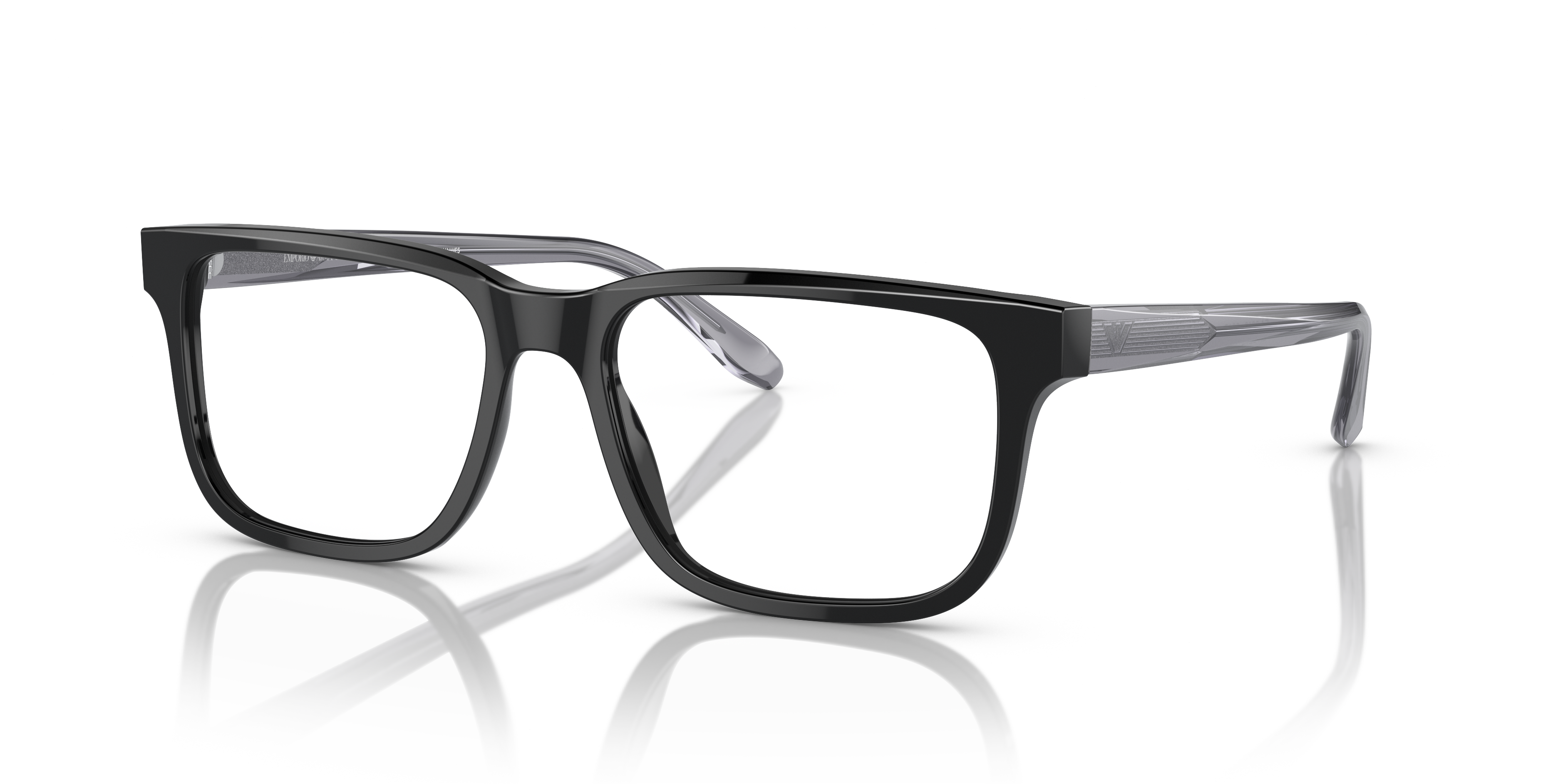 Emporio Armani Unisex Ea3218 Noir Size Small 183$