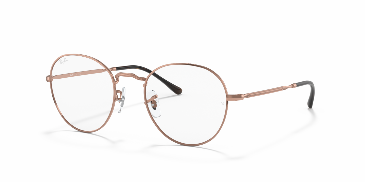 Ray-Ban RB3582V Round Metal Optics II Copper