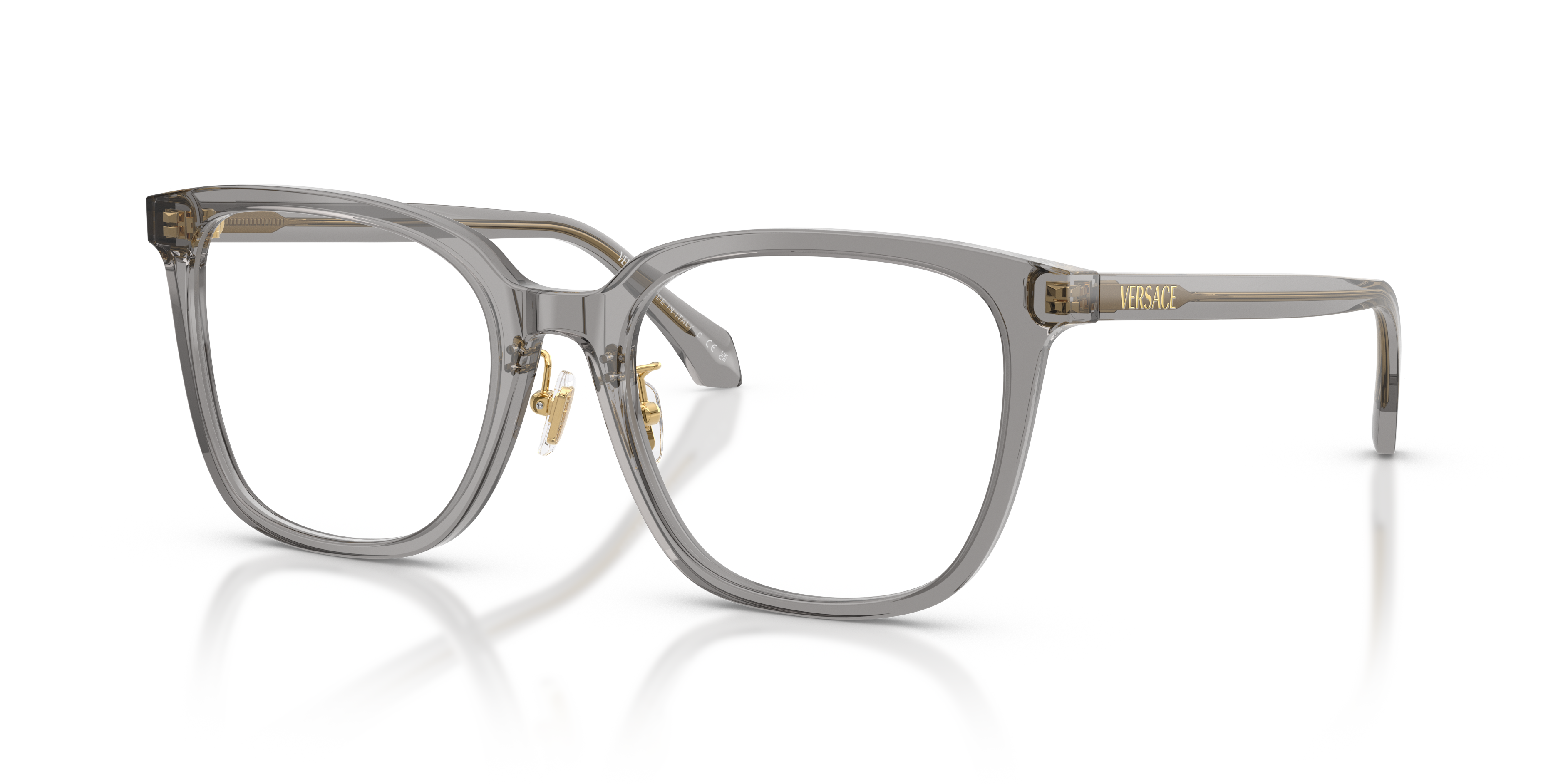 Versace Unisex Ve3378d Transparent Gris Size 316$