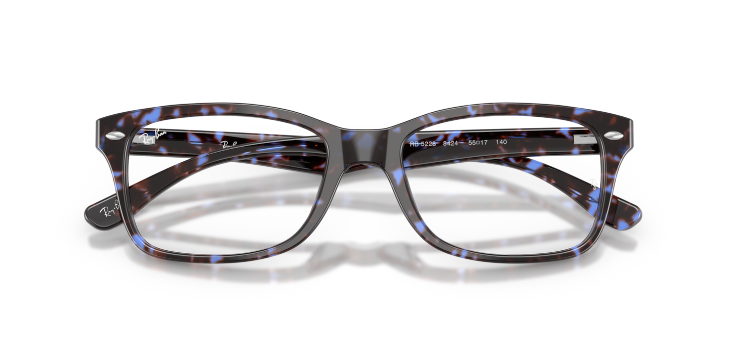 Ray-Ban Purple Eyeglasses RB5228 Ray-Ban RB5228 Optics Glasses, Prescription Eyeglasses with  main image 3