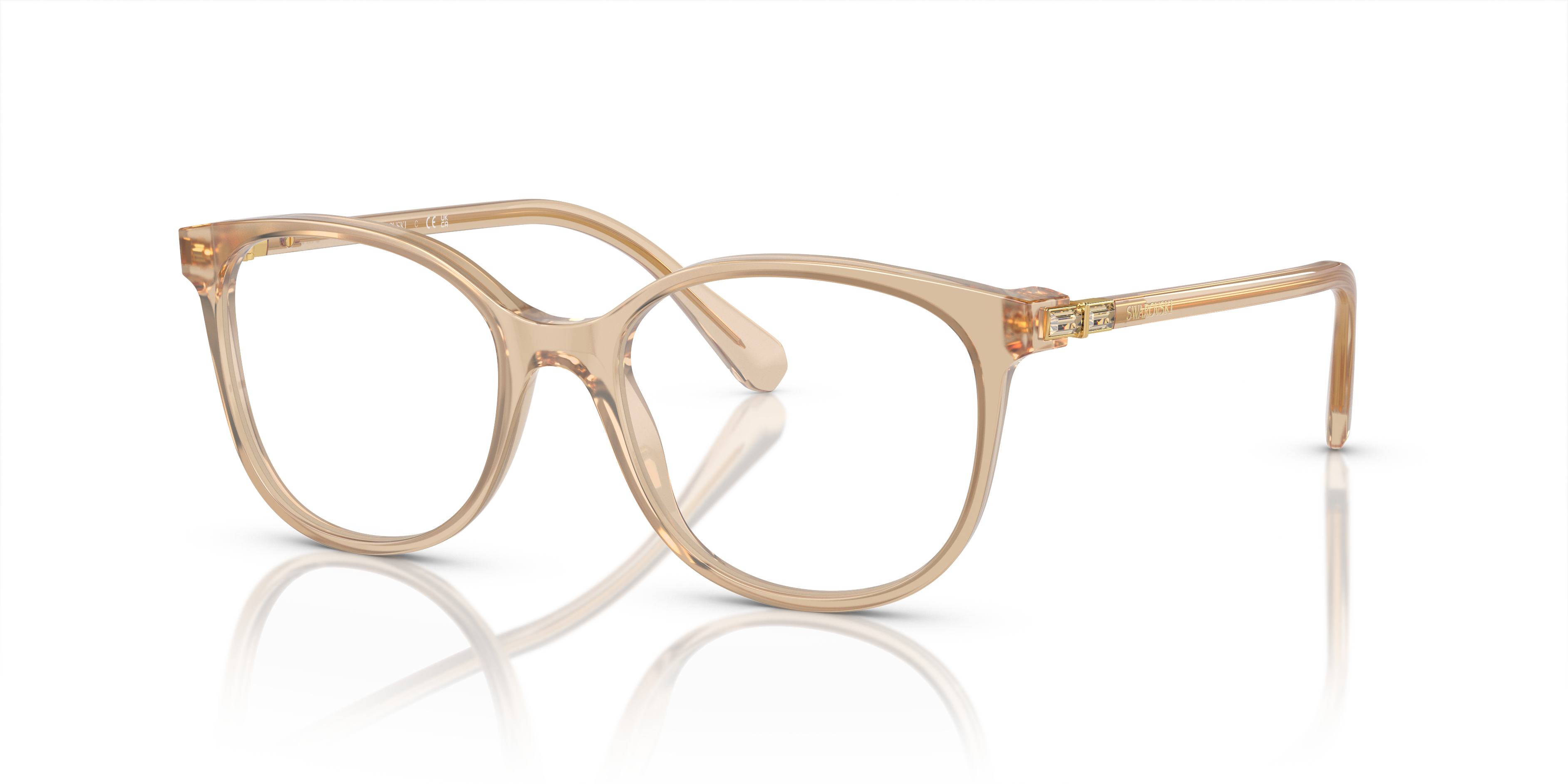Swarovski Unisex Sk2002 Opaline Brun Clair Size Standard 180$
