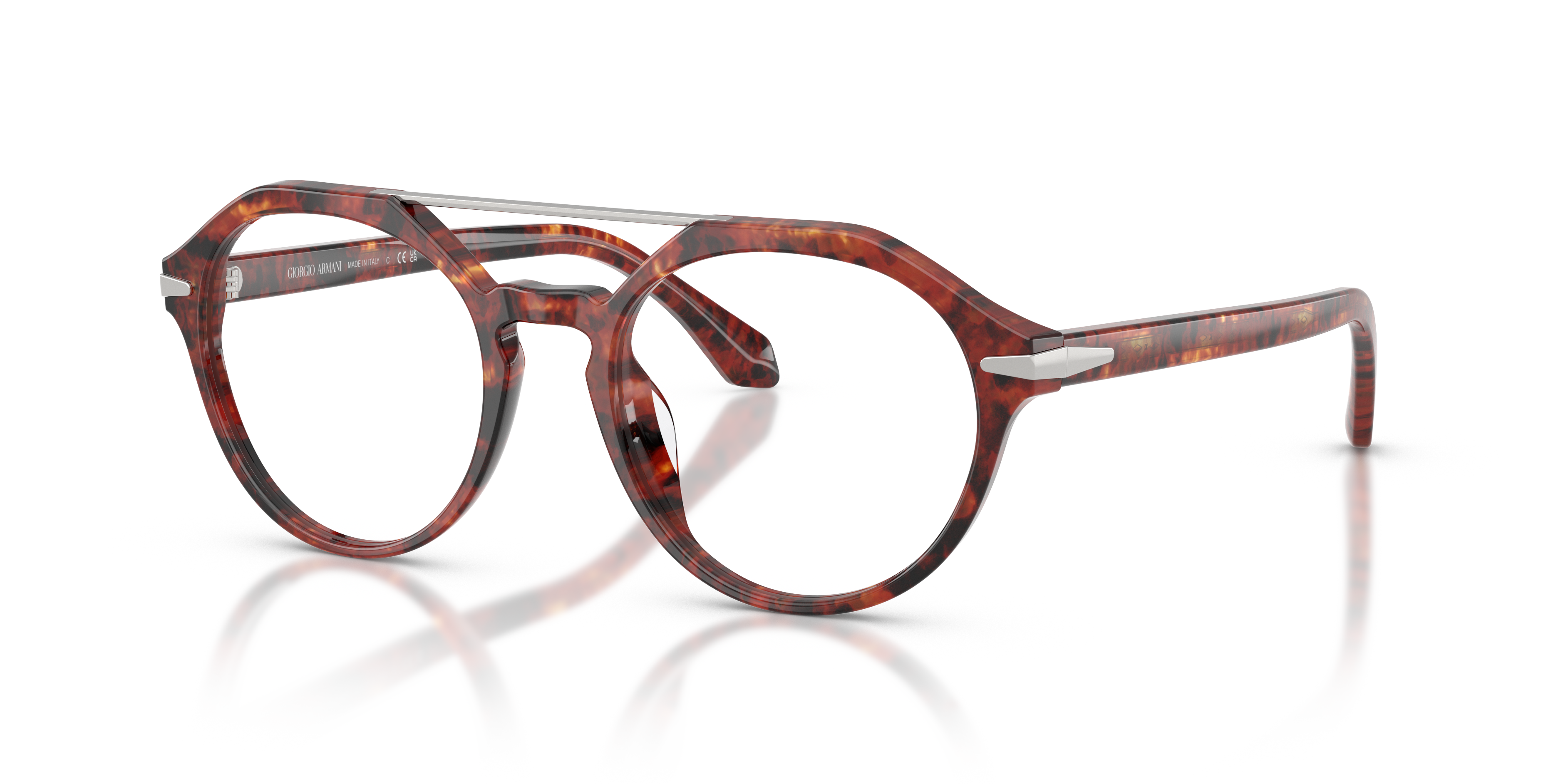 Giorgio Armani Unisex Ar7278u Red Havana Size 468$