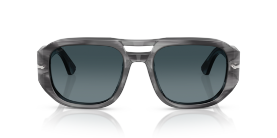 PO3373S - Vincent Persol Striped Grey