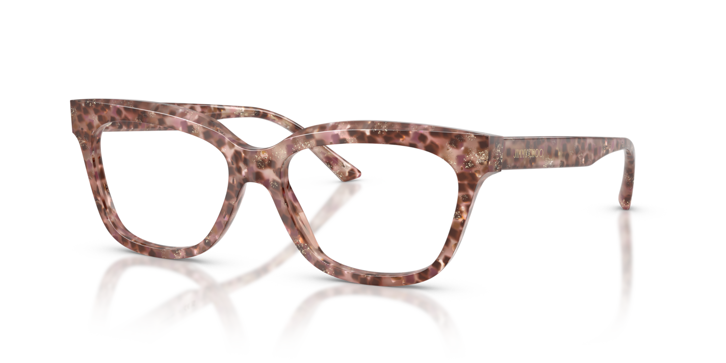 Jimmy Choo JC3072 Pink Glitter Havana