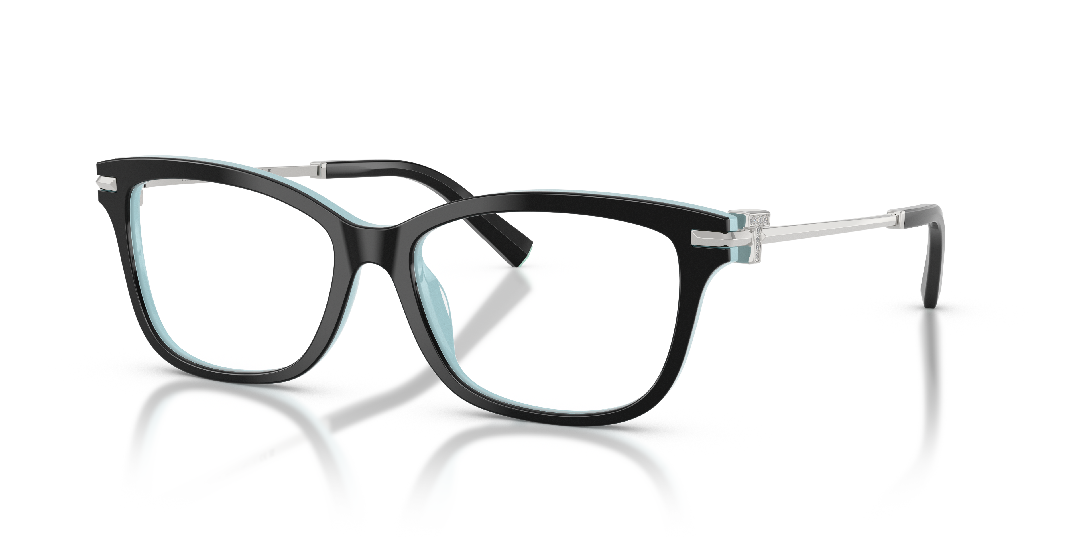 Tiffany Unisex Tf2288b Noir Sur Bleu Tiffany Size 453$