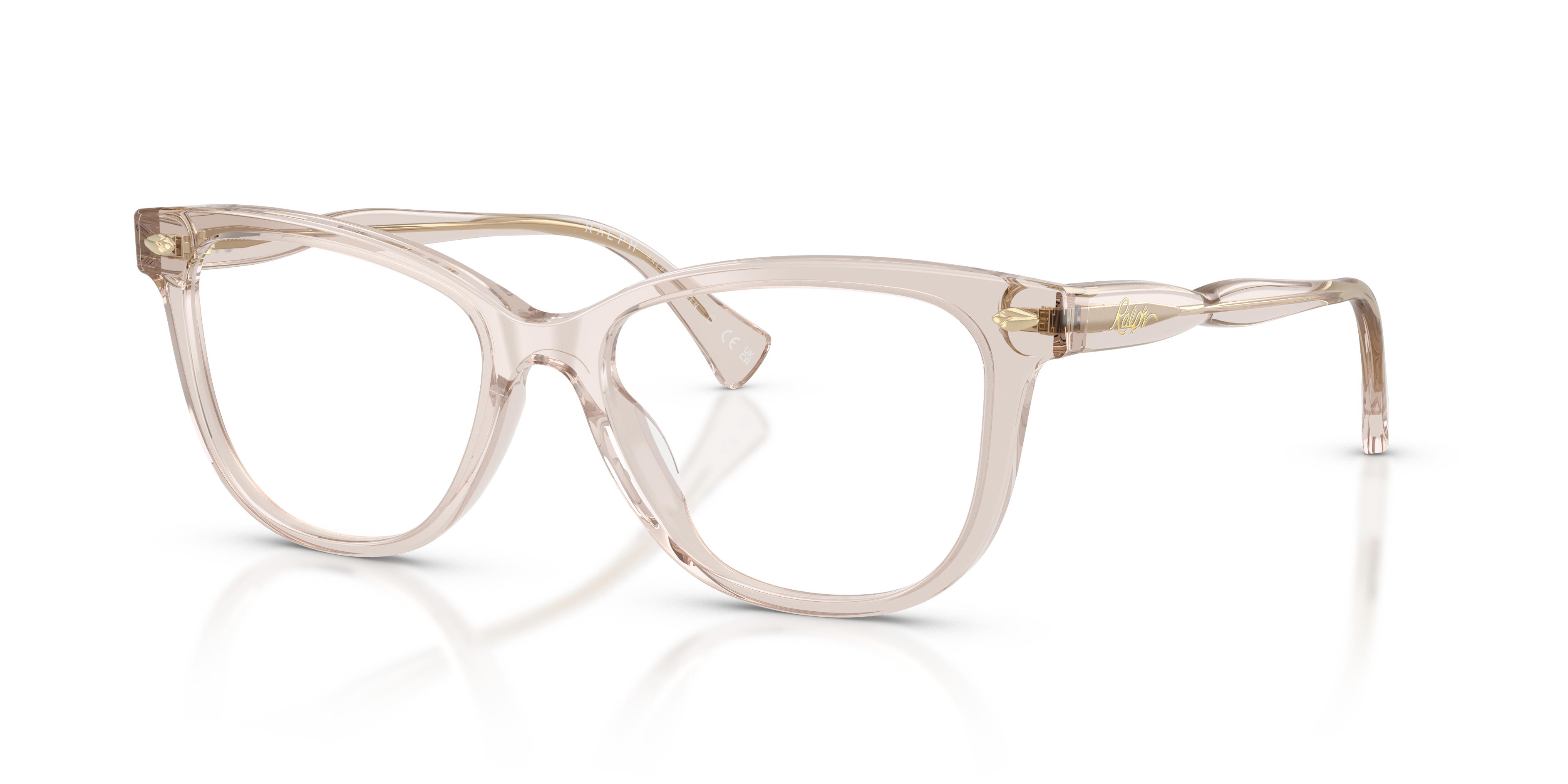 Ralph by Ralph Lauren Unisex Ra7189u Beige Traslcido Size 157$